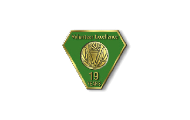 Volunteer Excellence - 19 Year